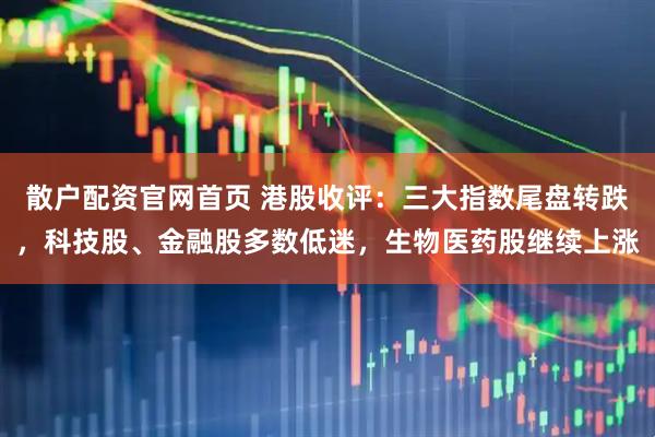 散户配资官网首页 港股收评：三大指数尾盘转跌，科技股、金融股多数低迷，生物医药股继续上涨